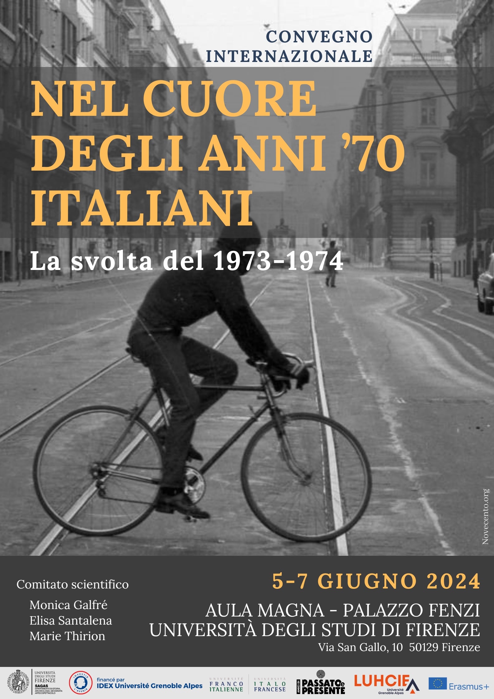 Convegno internazionale Nel cuore degli anni 70 italiani. La svolta del 1973-1974